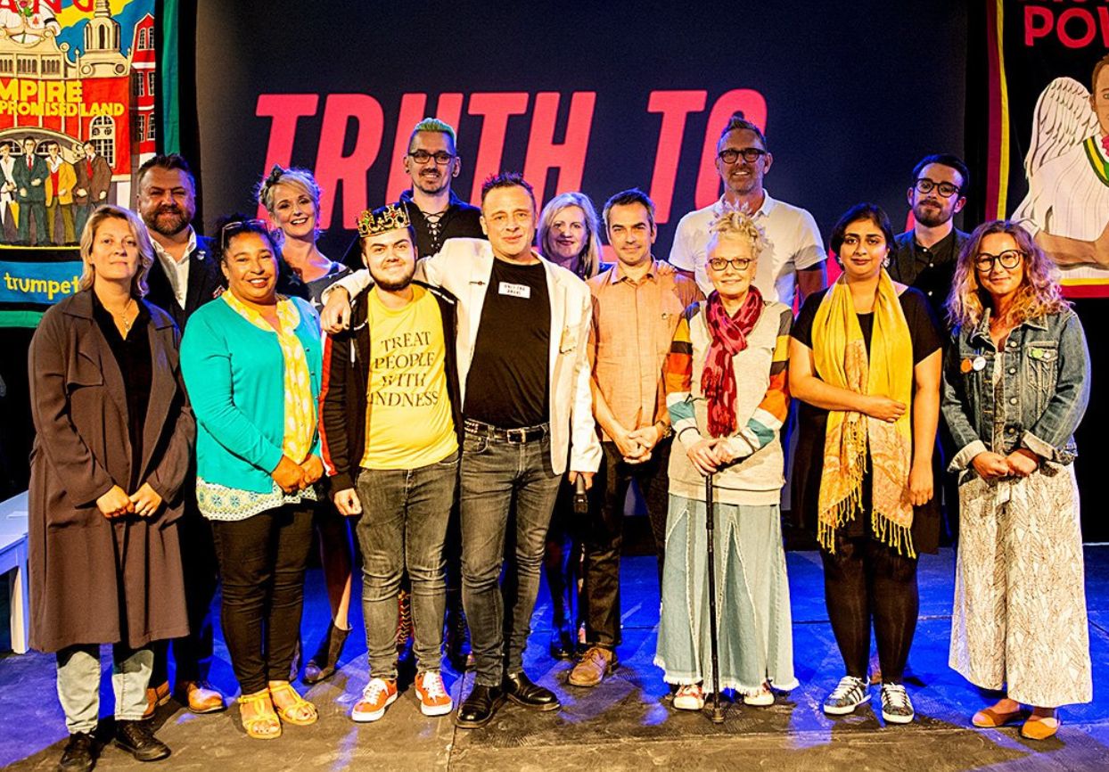 Jeremy Goldstein Truth to Power Cafe Participants